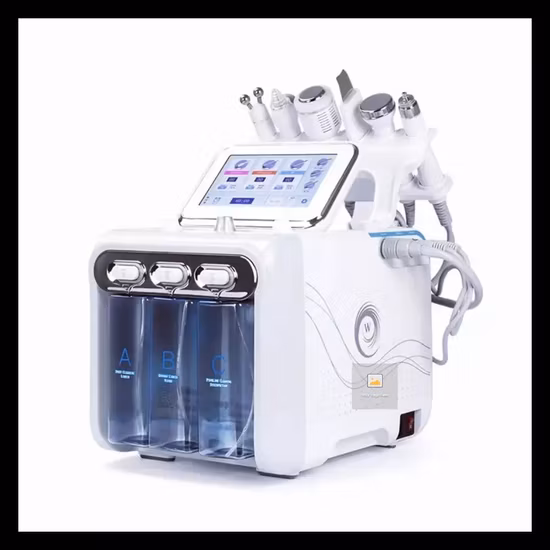 Equipo multifunción para salón de belleza, máquina para el cuidado de la piel Facial con oxígeno Hydra